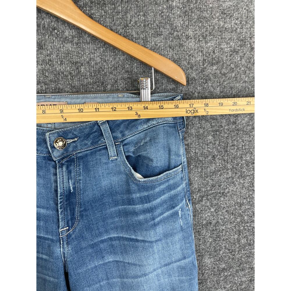 Ariat Jeans Women’s 32L Mid Rise Leila Slim Trouser Blue - Picture 11 of 13